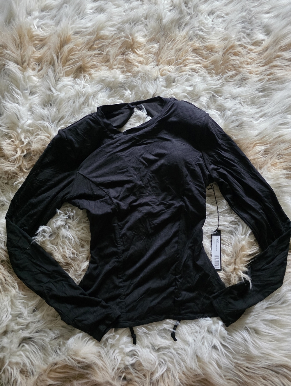 Ta3 Shapey Crew Neck Top - Picture 2 of 6